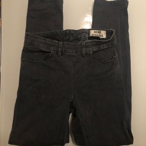 Acne Studios Rocco Back Zip Jeans